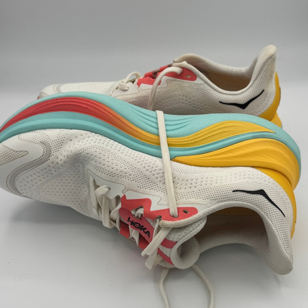 Hoka Skyward X Womens Running Shoes Blanc De Blanc Swimsuit Size 7.5B - Picture 4 of 13